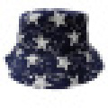 Sombrero del cubo con la tela de la estrella (BT044)